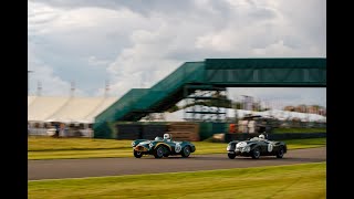 Goodwood Revival 2024 Freddie March  Aston Martin DB3s ex Stirling Moss [upl. by Aizahs]