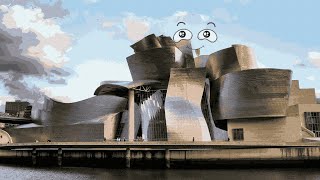 Fooling around with The Guggenheim museum Bilbao [upl. by Olympie]