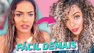 MELHOR FINALIZAÇÃO cabelo cacheado  Como ter CACHOS PERFEITOS e DEFINIDOS Faladantas [upl. by Gipsy]