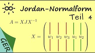 JordanNormalform  Teil 4  Transformationsmatrix [upl. by Annij490]