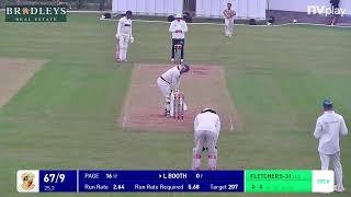 Townville 1st XI vs Undercliffe 1st XI  Bradford Premier League [upl. by Raddy66]