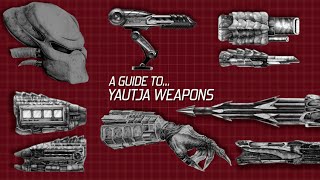 All Yautja Weapons [upl. by Ilajna]