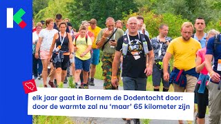 de Dodentocht is korter dit jaar [upl. by Martha]