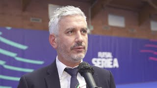 Bellarte quotIl prossimo obiettivo è superare la fase a gironiquot  Futsal EURO 2022 [upl. by Bolitho6]