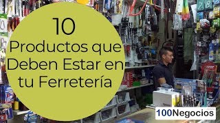 10 Productos que Deben Estar en tu Ferretería [upl. by Ailedroc]