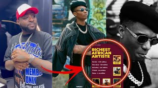 Wizkid React And Cry As Davido Became The Richest Africa Artist And Became Richer Than Him And Burna [upl. by Toth59]