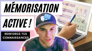 Comment utiliser la mémorisation active pour renforcer votre apprentissage et votre rétention  👍📚🧠 [upl. by Waers]