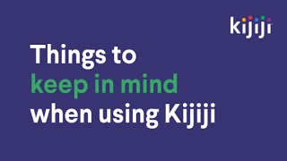 Things to keep in mind when using Kijiji  Tips to make and save money from home [upl. by Laehcor]