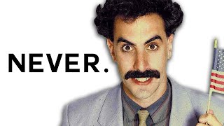 There Will Never Be Another Movie Like Borat [upl. by Aleras]