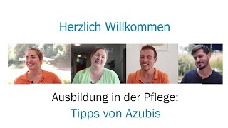 Ausbildung in der Altenpflege Unsere Tipps [upl. by Joleen]