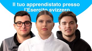 Il tuo apprendistato presso l’Esercito svizzero [upl. by Laitselec]