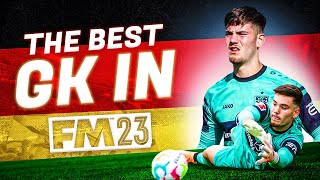 THE BEST FM23 WONDERKID GOALKEEPER [upl. by Akinit]