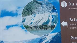 جولة في نهر جوستدالسبرين الجليدي في النرويج و بعض الشلالات jostedalsbreen national park norway [upl. by Nodab]