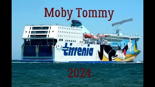 Da Genova a Porto Torres con Moby Tommy 30 luglio 2024 [upl. by Anstus682]