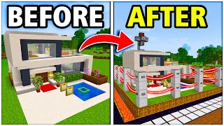 How to make the SAFEST House in Minecraft Tutorial [upl. by Myer]