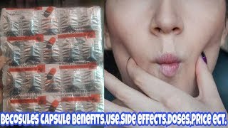 Becosules Capsule के फायदे  BComplex with Vitamin C  Review in Hindi [upl. by Heid]