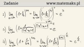 Granice z liczbą e  najważniejsze wiadomości [upl. by Keifer]