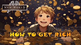 New World  How To Make Gold l JEWELCRAFTING [upl. by Shanda27]