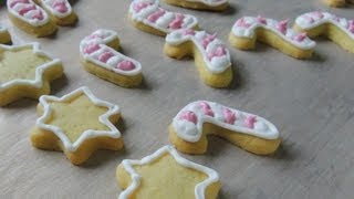 Christmas Sugar Cookies Recipe with Royal Icing Luksunshine [upl. by Venezia]