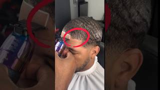 FIXING COWLICK HAIRLINE💈 hairline lineup haircut transformation barber barbershop [upl. by Gere]