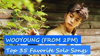 Top 35 Favorite Wooyoung from 2PM Solo Songs  Live Performance Compilation [upl. by Llenra]