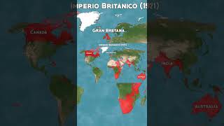 El Imperio más Grande de la Historia El IMPERIO BRITANICO magnitud y legadoshorts youtubeshorts [upl. by Biebel503]