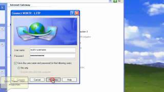 XP IPSECL2TP VPN Configuration [upl. by Gibbeon975]