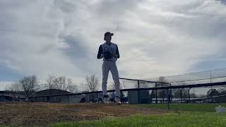 CBA’s Chris Levonas warms up for his first start of the season [upl. by Amehsat]