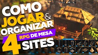 COMO JOGAR E ORGANIZAR RPG DE MESA ONLINE [upl. by Zenobia]