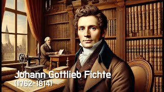 Johann Gottlieb Fichte 17621814 La dialettica di Io e NonIo [upl. by Annaitsirk17]