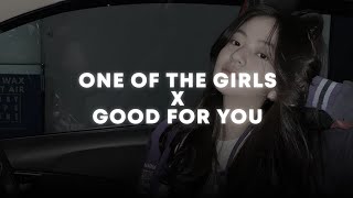 one of the girls X good for you sped up  reverb tiktok version [upl. by Congdon871]