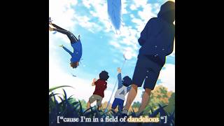 Dandelions Backflip edit anime bakutendandelionsedit animerecommendations fyp fypシ fypシ゚viral [upl. by Aeirdna]