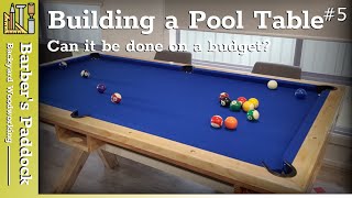 Building a Pool Table  Billiard Table top [upl. by Othella]