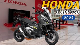 The new 2024 Honda XADV 750 Fresh Threads for Your Adventure Scooter [upl. by Duffy]