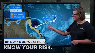 Severe Weather Update 23 Jan 2024 Tropical cyclone developing over the coral sea [upl. by Wurtz]