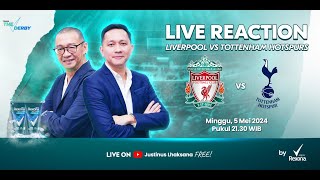 THE DERBY LIVE REACTION 36 EPL  LIVERPOOL VS TOTTENHAM HOTSPURS [upl. by Hew]