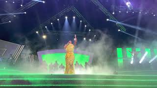 Ncebakazi Msomi Ukufezwa kwamadinga  live at the Gospel Crown Music Awards crown15 [upl. by Belayneh]