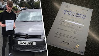 I PASSED MY DRIVING TEST UK DRIVING TEST VLOG [upl. by Okimik]