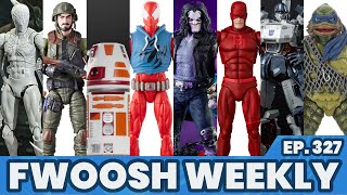 Weekly Ep327 Marvel Legends Star Wars GIJoe Transformers DC SpiderMan TMNT more news [upl. by Enyrb771]