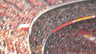 HD TOMAHAWK CHOP  Arrowhead the worlds loudest st [upl. by Ahsienal]