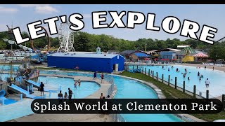 Dive into Splash World at Clementon Park  Full Park Walkthrough [upl. by Tabbie902]