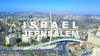 Jerusalem  the capital of Israel aerial drone video  ירושלים מהרחפן [upl. by Idok]