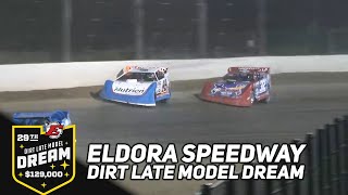 129000 To Win Feature  2023 Dirt Late Model Dream at Eldora Speedway [upl. by Nylirak]