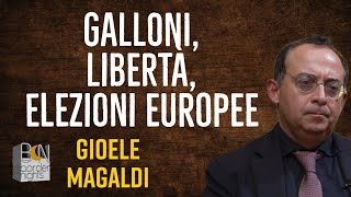 NINO GALLONI LIBERTÀ ELEZIONI EUROPEE  GIOELE MAGALDI racconta [upl. by Obediah557]