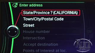BMW Navigation Destination via Voice Command [upl. by Anaihr110]