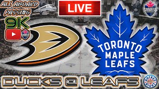 Anaheim Ducks vs Toronto Maple Leafs LIVE Stream Game Audio  NHL LIVE Stream Gamecast amp Chat [upl. by Glory662]