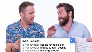 Ryan Reynolds amp Jake Gyllenhaal Answer the Webs Most Searched Questions  WIRED [upl. by Obau185]