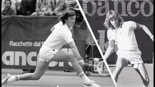 Adriano Panatta vs Björn BorgRoland Garros 1973 [upl. by Ikcaj101]