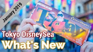 Whats New at Tokyo DisneySea for January 2019  THINGS TO KNOW [upl. by Ezeerb441]