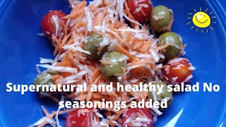 Amazing foods and healthy salad 🥗🥗NO seasoning added weight lose tips good for diabetes patient [upl. by Aztinad]